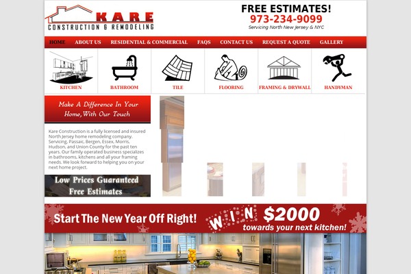 kareconstruction.net site used Kare