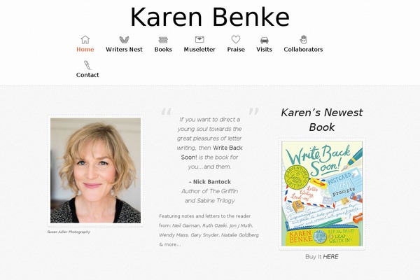 karenbenke.com site used Karenbenke