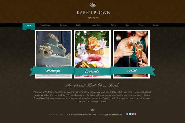 Kb theme site design template sample