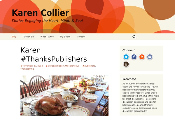 Twenty Thirteen theme site design template sample