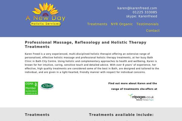 Headway theme site design template sample