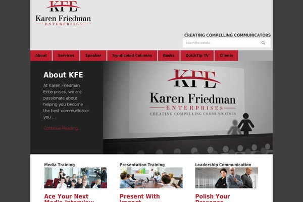 karenfriedman.com site used Executive-pro-3