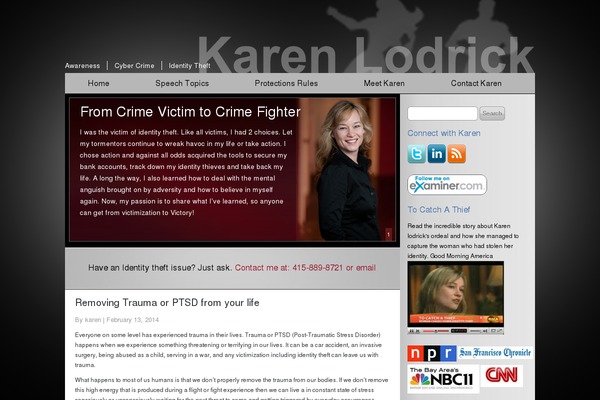 karenLodrick theme websites examples