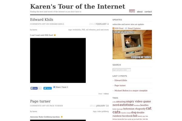 karenstouroftheinternet.com site used Vigilance
