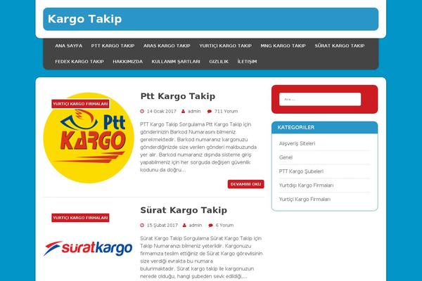 Site using Kargo-takip plugin