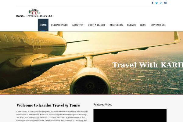karibu-travels.com site used PinThis