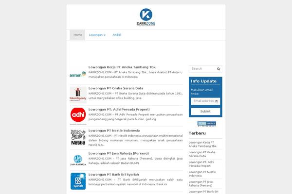 karirzone.com site used Revenueplus