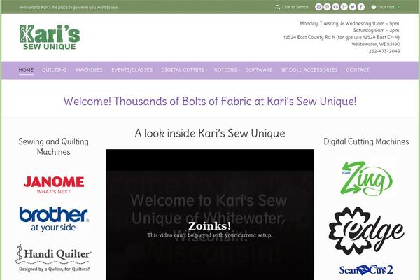 The7 Child theme site design template sample