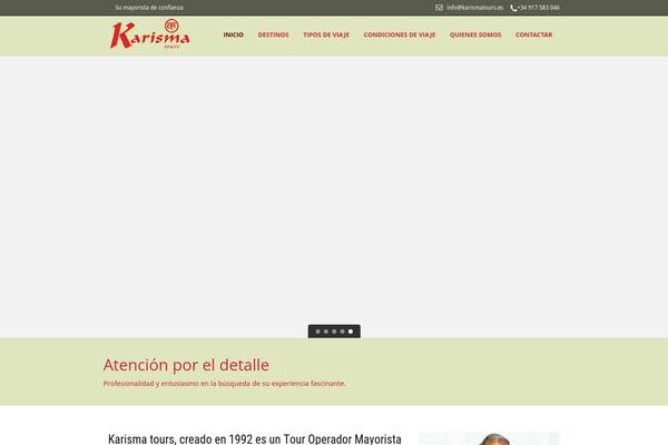 karismatours.es site used Karismatours