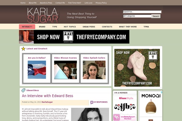 karlasugar.net site used Clubfood