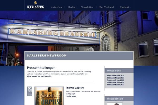 karlsberg-verbund.de site used Newsroom