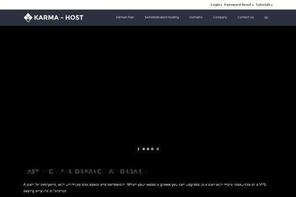 karmahost.eu site used Supporthost