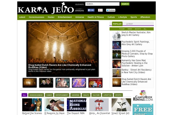 karmajello.com site used Newsmagv