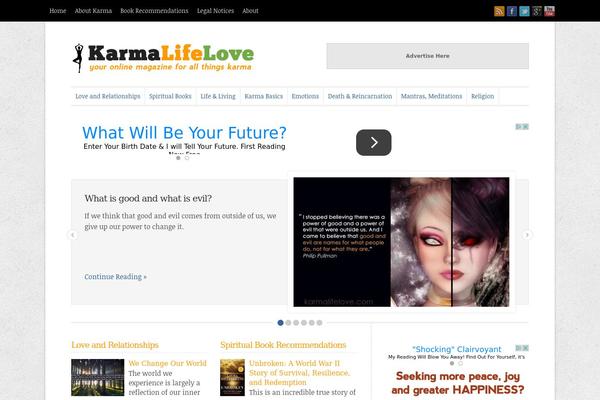 karmalifelove.com site used Wp-professional102