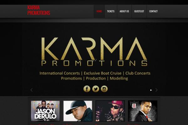 karmapromotions.com.au site used Amazing