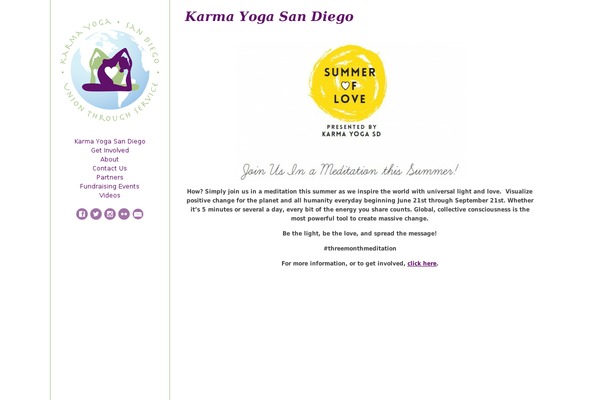 Karma theme site design template sample