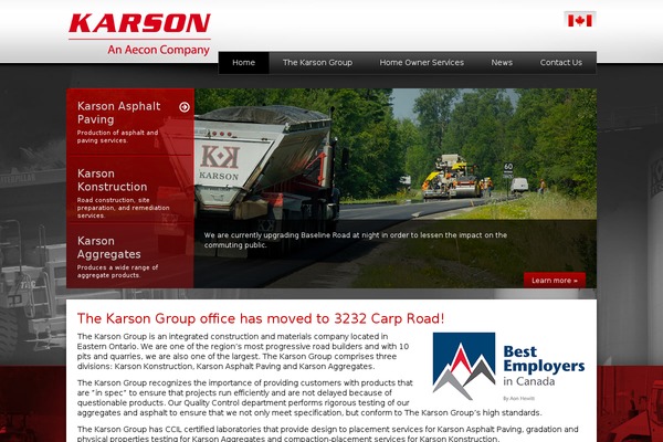 karson.ca site used Karson