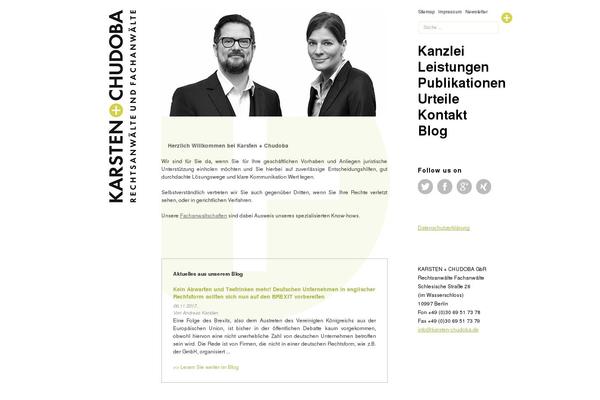 karsten-chudoba theme websites examples