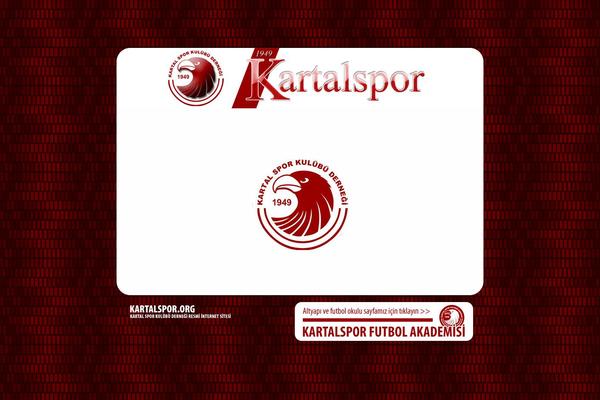 kartalspor.org site used Kartalspor