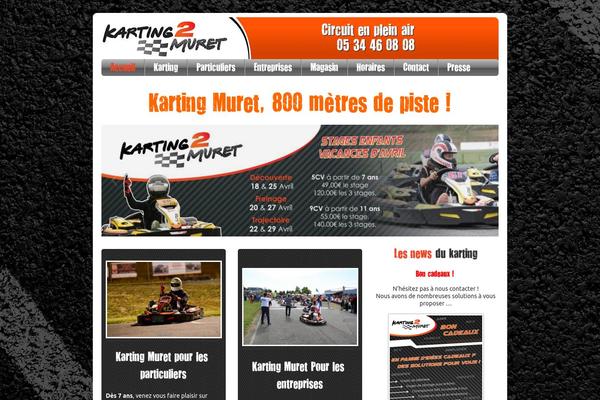 kartingmuret.fr site used Karting