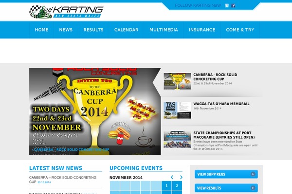 kartingnsw.com.au site used Kartingnsw