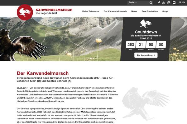 karwendelmarsch.info site used Karwendelmarsch