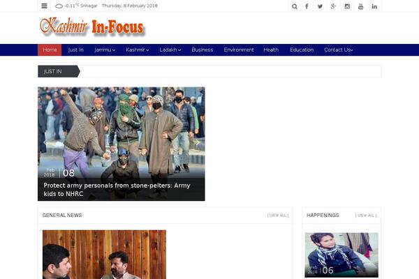 JoltNews theme site design template sample