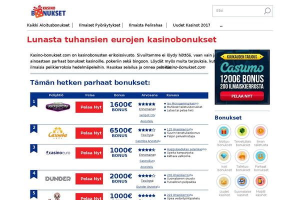 kasino-bonukset.com site used Swedishchef