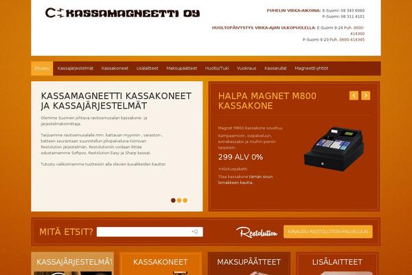 kassamagneetti.fi site used Sitefactory