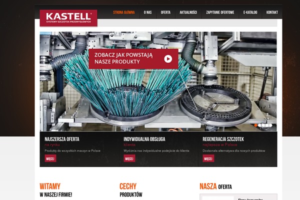 Kastell theme site design template sample