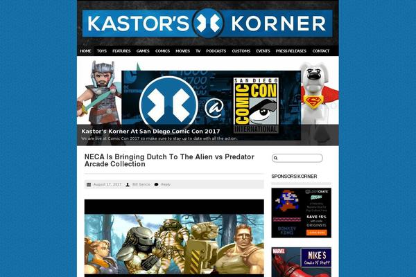 kastorskorner.com site used Anfoundation