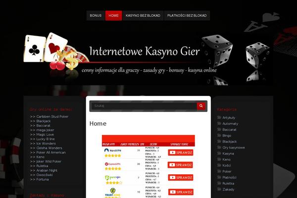 kasyno-gier.pl site used Nabia