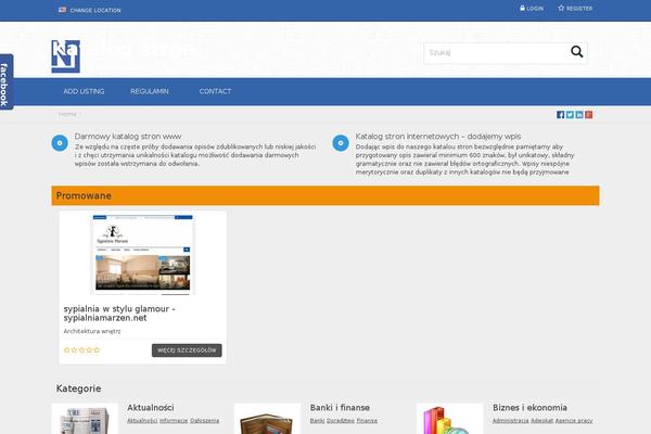 katalog-stron.pc.pl site used Template_goneby