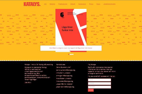 katalys.org site used Katalys