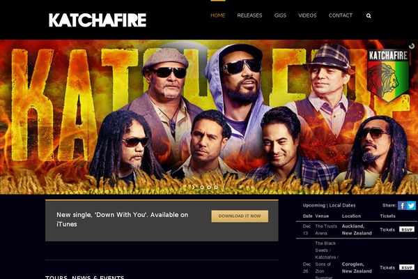 katchafire.co.nz site used Avada-1