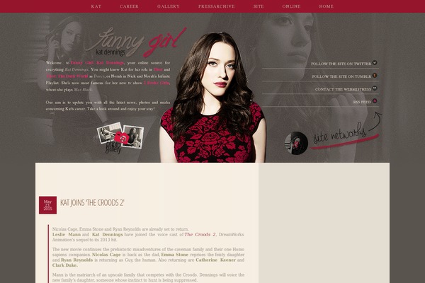katdennings.net site used Funnygirl