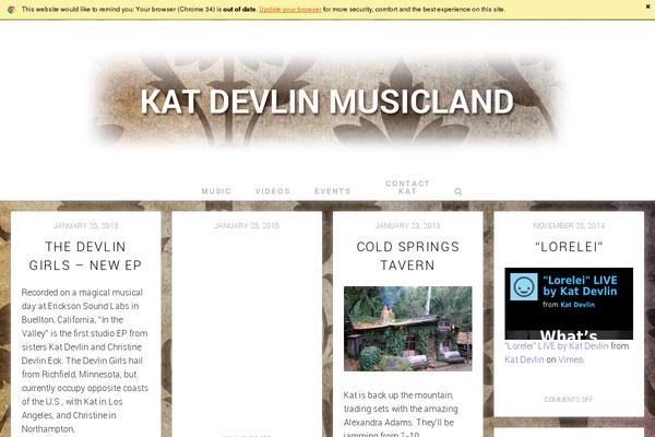 katdevlin.com site used Reslig