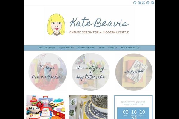 Isabelle theme site design template sample