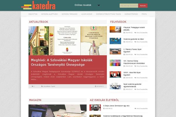 katedra.sk site used Katedra