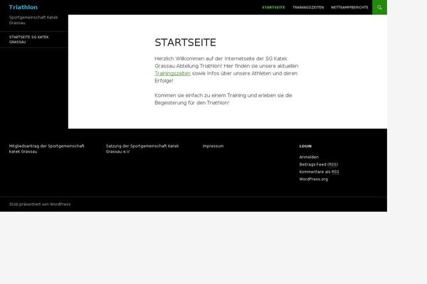 katek-triathlon.de site used Twenty Fourteen