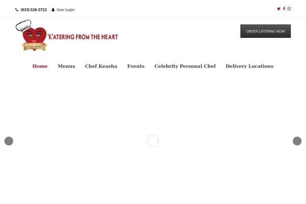 Total theme site design template sample