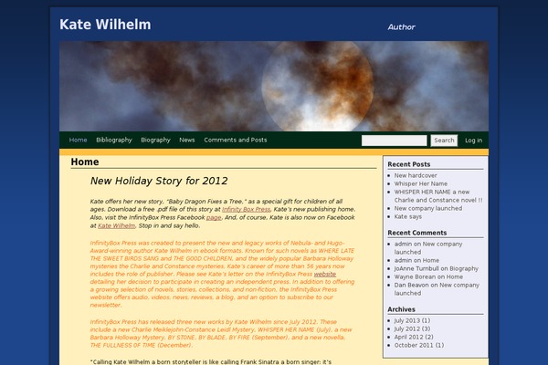 Weaver theme site design template sample