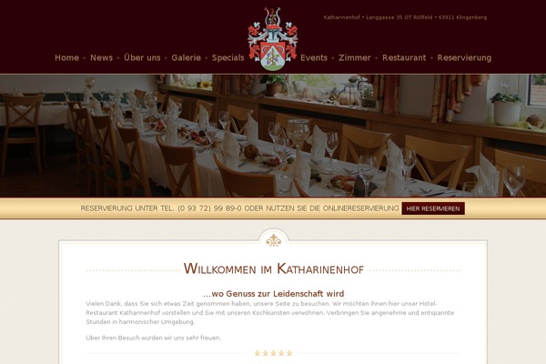 katharinenhof-klingenberg.de site used Katharinenhof