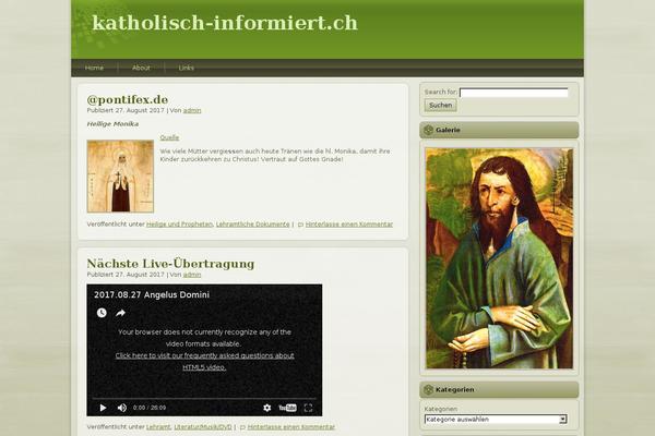 katholisch-informiert.ch site used Greenwood