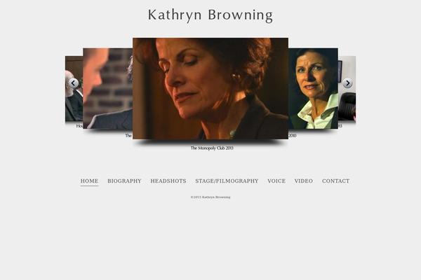 kathrynbrowning.com site used Kaybrowning