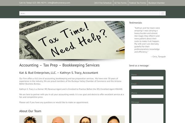 Avada theme site design template sample