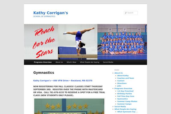 Twenty Eleven theme site design template sample