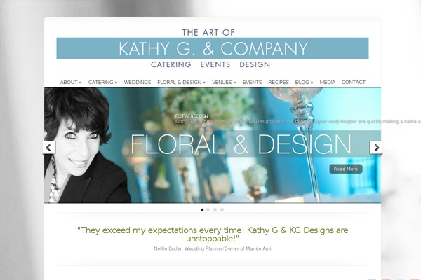 Chameleon theme site design template sample