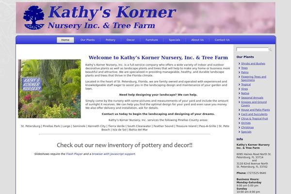 kathyskornernursery.com site used Kkn_rev002