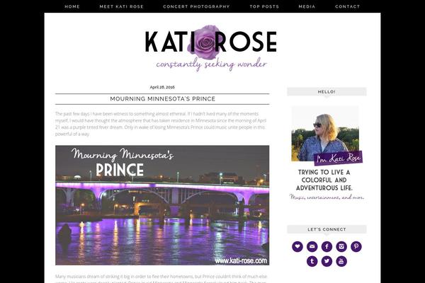 kati-rose.com site used Oliviatheme